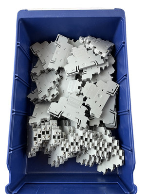 Phoenix Contact DIKD 1.5 Disconnect Terminal Block Lot 50+ pcs Used Grey DIN