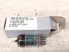 New Unused GE JAN 5751 12AX7 / Old Vintage Ham Radio Tube Guitar Audio Amp
