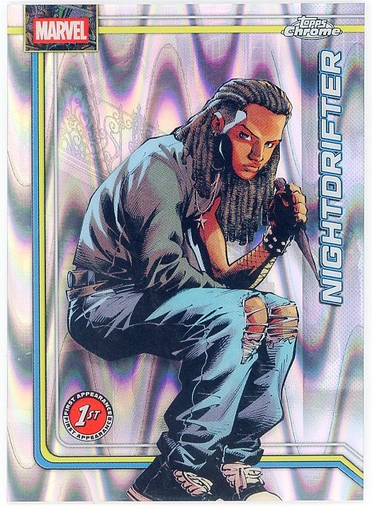 2026 Topps Chrome Marvel - Nightdrifter - Raywave #088