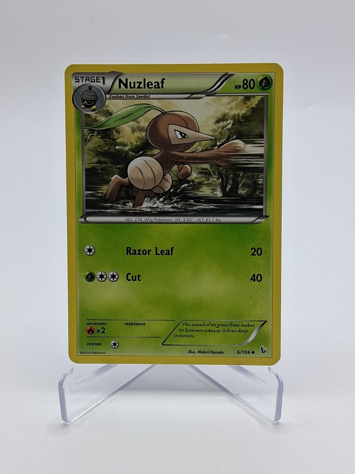 Nuzleaf 6/106 Flashfire Regular