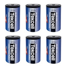 SB-D02 3.6V 19000MAH D Li-ion Battery for Smoke Detector Battery Life 6 Pack