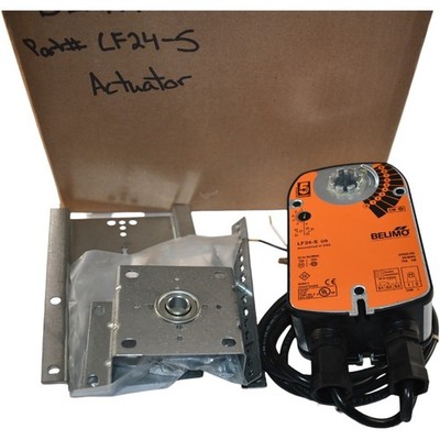 NEW Belimo LF24-S Spring Return Damper Actuator 24V On Off 35 in-lb 4Nm Aux Swit