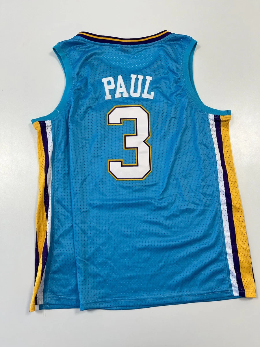 Maillot Vintage Chris Paul New Orleans Hornets - Adidas - Blanc - Taille M