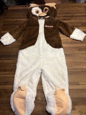Spirit Halloween GREMLINS GIZMO Costume Fur Jumpsuit Hood 12-18 Months
