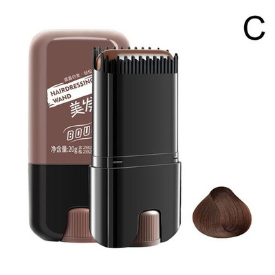 Hair Color Stick LongLasting Washable CoverGray Hair Disposable Hair Dye O3I9
