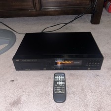 JVC XL-V333BK Compact Single Disc CD Player WITH REMOTE Tested Works