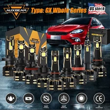 AUXBEAM GX Q40 F22 Canbus LED Headlight Fog Bulbs H11 9005 9006 9007 9004 H13 H4