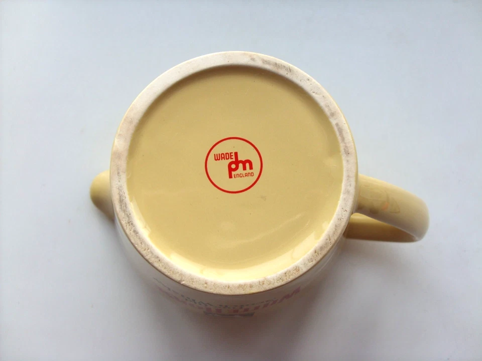 white horse scotch whisky water jug off yellow made by wade PDM in VGC - Image 3 of 3