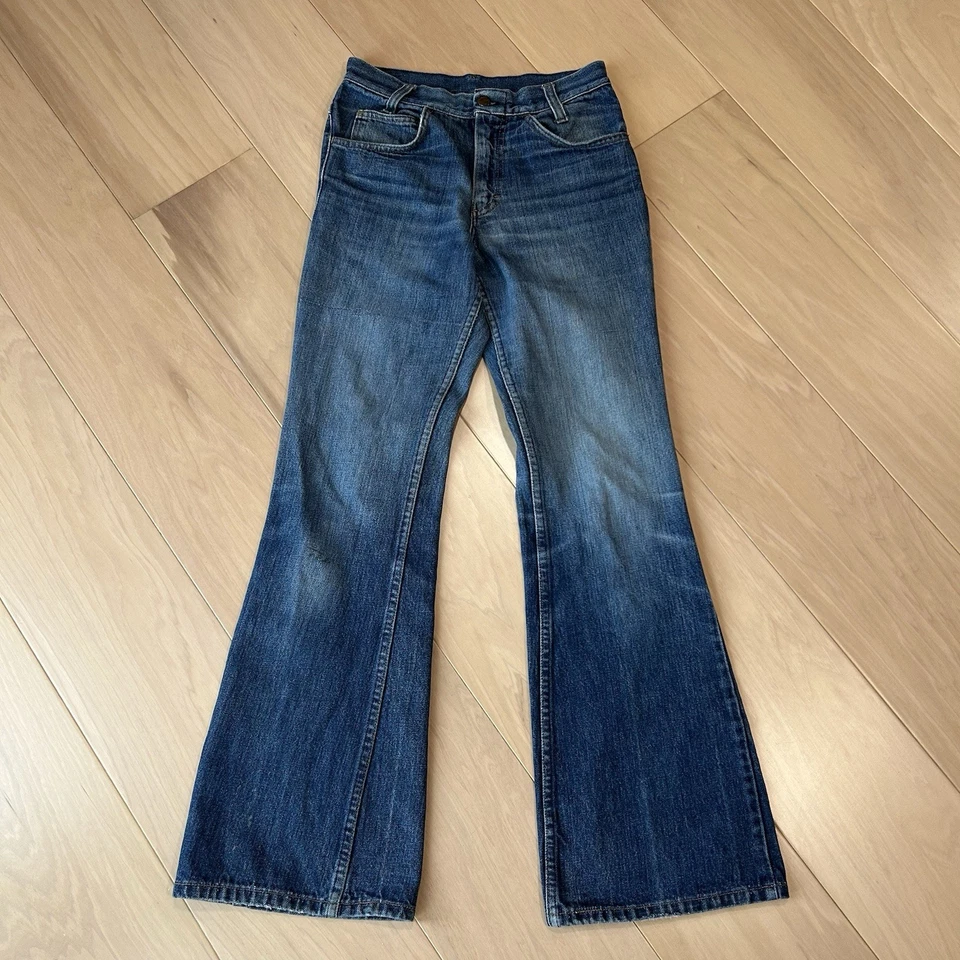 Jean azul vaquero vintage Big Smith acampanado campana talla 27x31 Foto 2 de 4