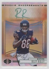 2019 Panini Illusions Rookie Endorsements Green 10/10 Riley Ridley Auto 0b2