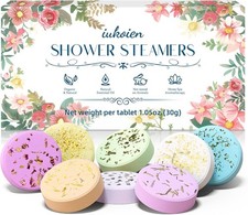 Shower Steamers Aromatherapy -8 Pack Gifts for Women Bombs...