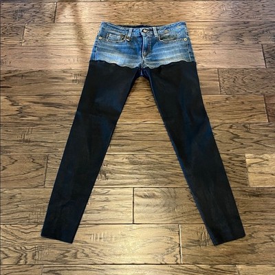 R13 Chaps Mid Rise Size NWT 27