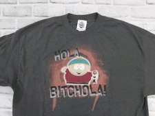 Vintage 2004 South Park Cartman T-Shirt 2X Comedy Central "Hola Bitchola"