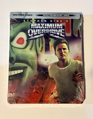 Maximum Overdrive (Blu-ray, 1986) Limited Edition Steelbook NEW Stephen King OOP