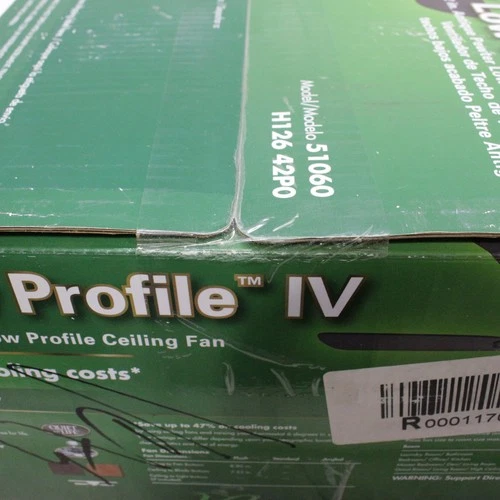 Hunter Classic Series 42" Indoor Low Profile IV Ceiling Fan 51060 Sealed - Picture 3 of 10