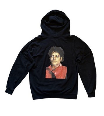 Zara Man Michael Jackson Thriller Size Medium Black Graphic Hoodie