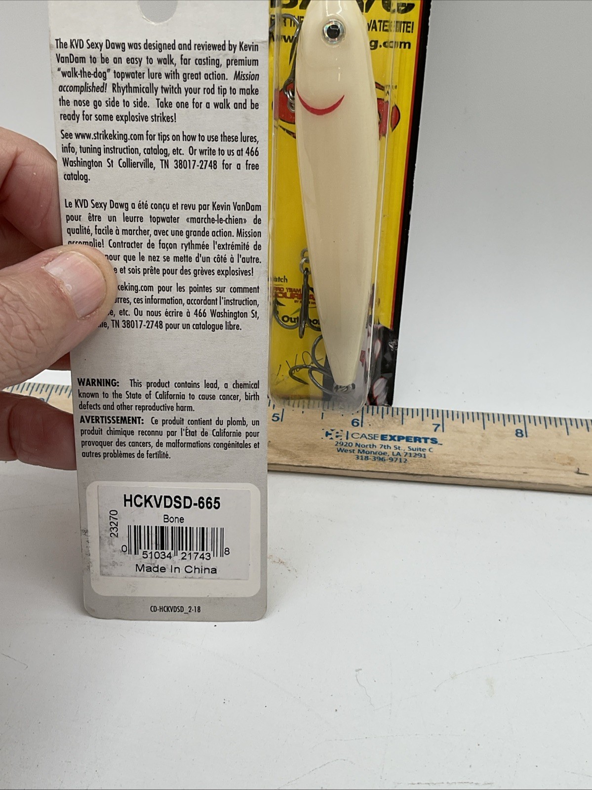 Lot of 5 Strike King KVD Sexy Dawg Top water Lures ~ New In Package - Image 6