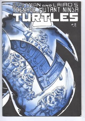 TEENAGE MUTANT NINJA TURTLES #2 (1985) - GRADE 7.5 - MIRAGE 2ND PRINTING