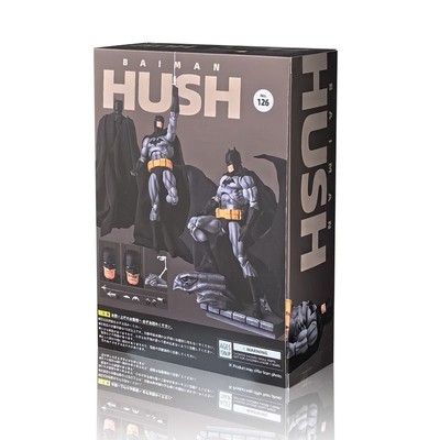 IN STOCK CT Toys MAFEX No.126 Hush Batman Black Ver. Action Figure