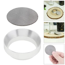 51mm Dosing Funnel Reusable Espresso Dosing Funnel and Puck Screen Set
