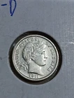 1911-D Barber Dime Silver XF Coin Item N13T18