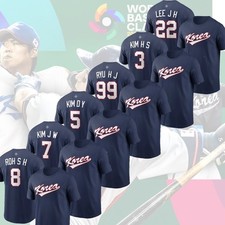 HOT ITEM! Korea Baseball 2026 World Baseball Classic Name & Number Gift For Fan