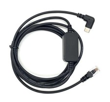 USB-C to RJ11 Power Cord for Radar Detectors Including 6 feet, Black