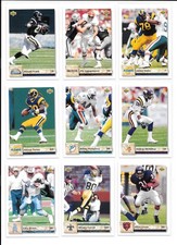 1992 Upper Deck Football Trading Cards / You Choose #s 401 - 620 / mb54