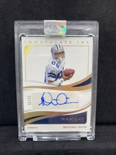 2024 Panini Immaculate Ink Michael Irvin Autograph /25 Dallas Cowboys NFL
