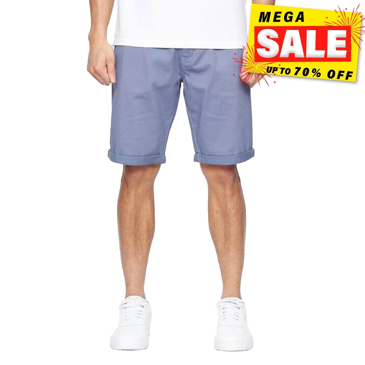 Estate 2023 Nuovi Pantaloncini Da Uomo Di Lusso Stile Coreano Streetwear Jeans Corti Con Tasche Grandi Firmate Pantaloncini Di Jeans Casual Cargo - Foto 3