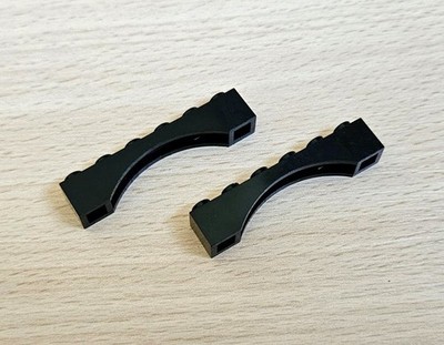 Lego 3455 - 2x Black Arch 1x6 - Black Arch