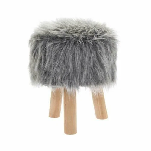 Faux Fur Frame Stools & Bar Stools