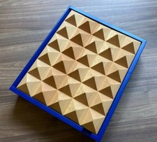 Pyramid Key Box Blue Henrik Ilfeldt Korridor Danish Design H: 260 D 78 W: 220 MM