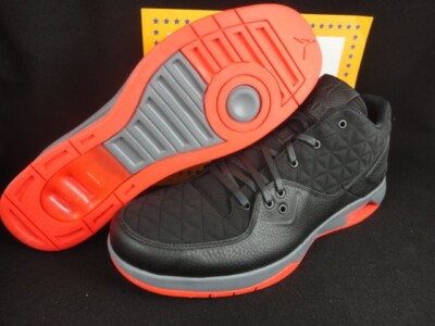 Nike Jordan Clutch, Black / Infrared 23 - Cool Grey, 845043
