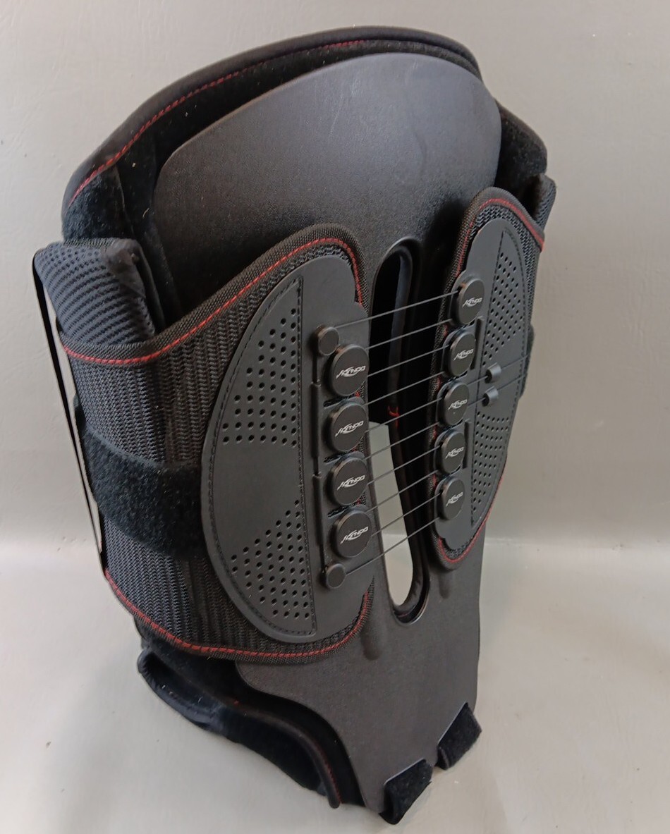 DonJoy Back Brace II TLSO Size Small Black with Shoulder Straps