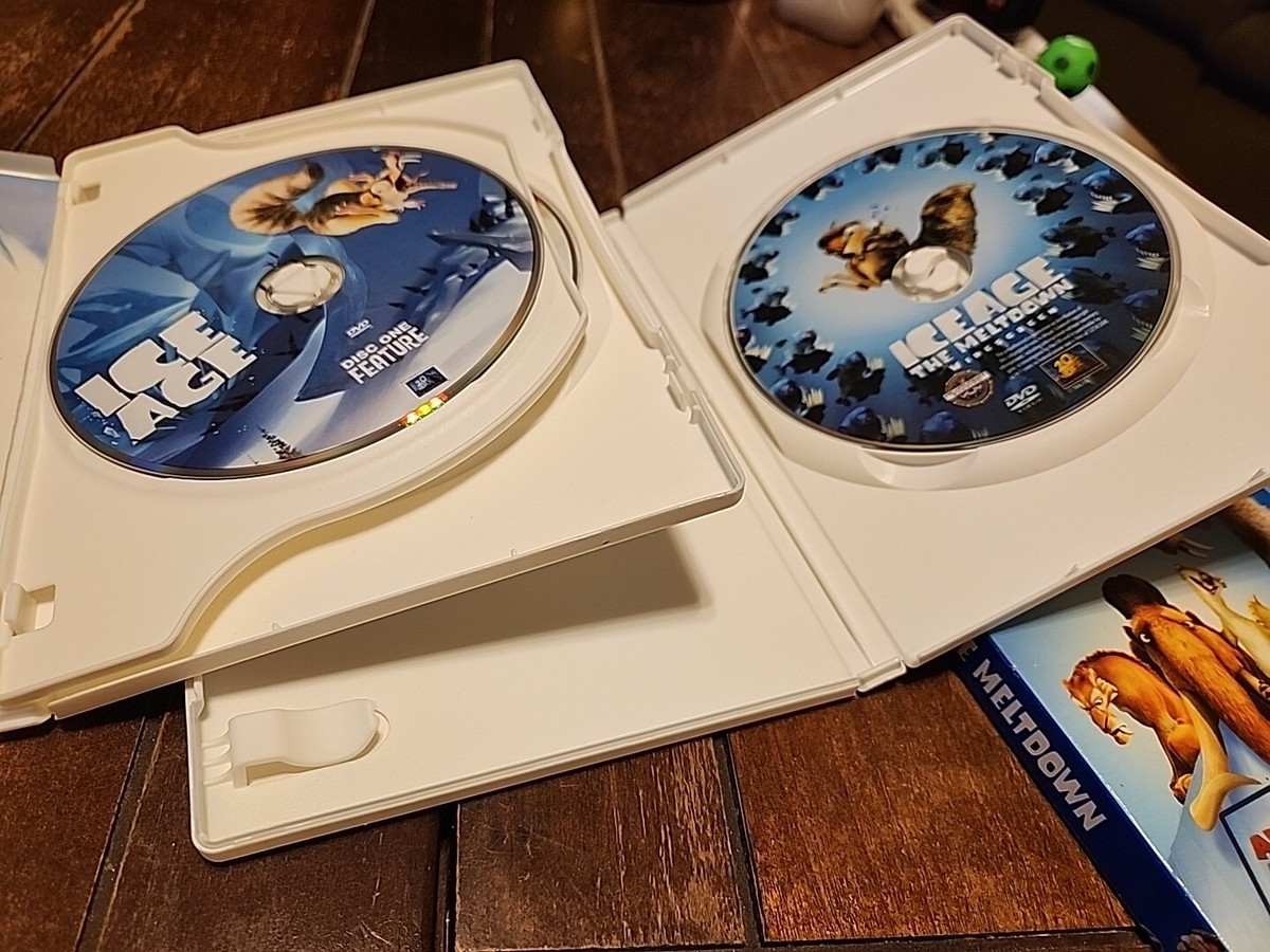 Ice Age (DVD, 2002, 2-Disc Set, Full Frame and Widescreen Versions