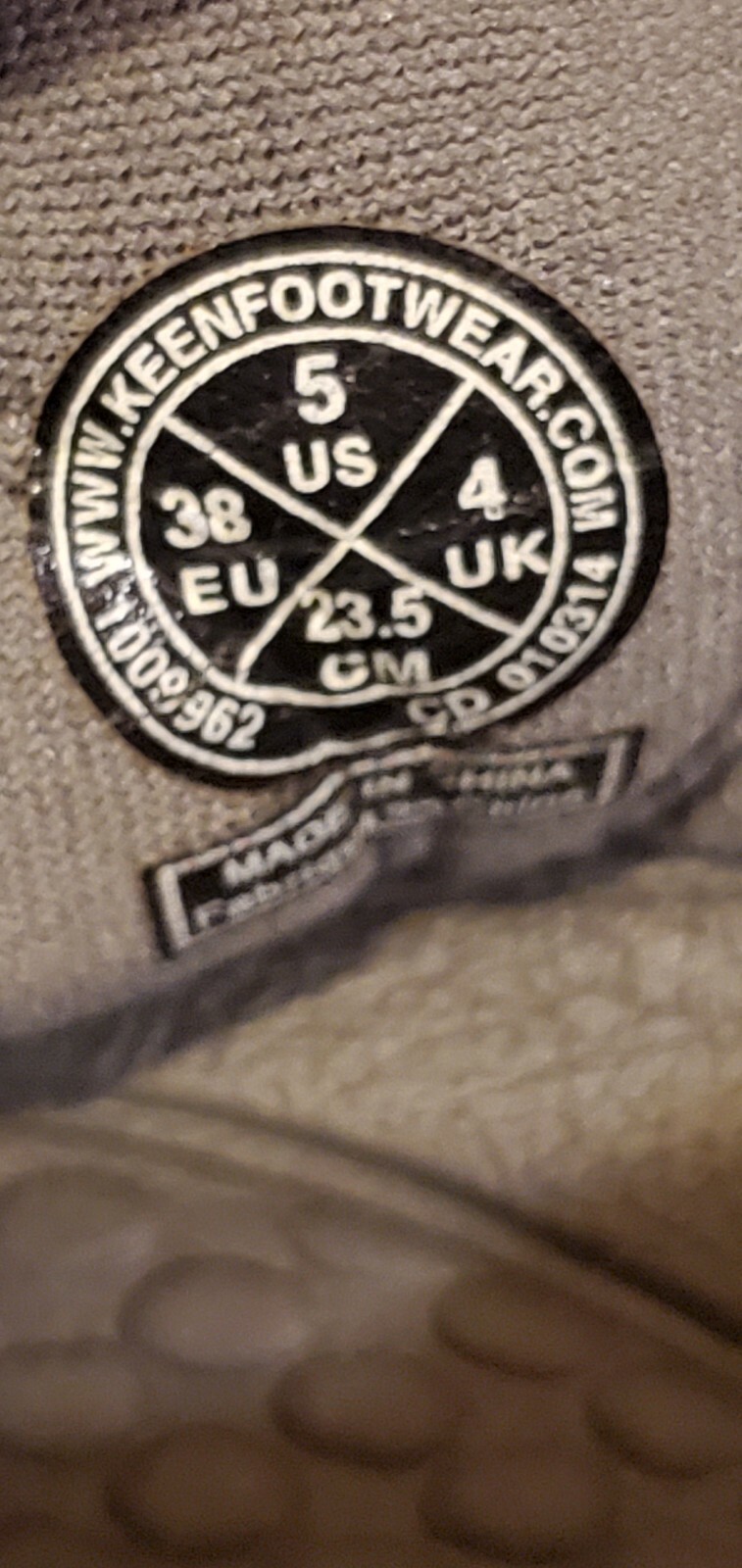 KEEN ROYAL ROYAL BLU TELA SCARPE SANDALI UOMO TAGLIA 5US W 7US