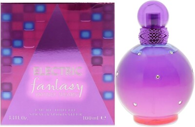 Britney Spears Electric Fantasy Eau de Toilette 100ml Spray Mit Verpackung