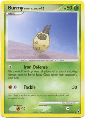2x (pok-MD-054) Burmy Sandy Cloak (C) Pokemon D&P Majestic Dawn Card # 54