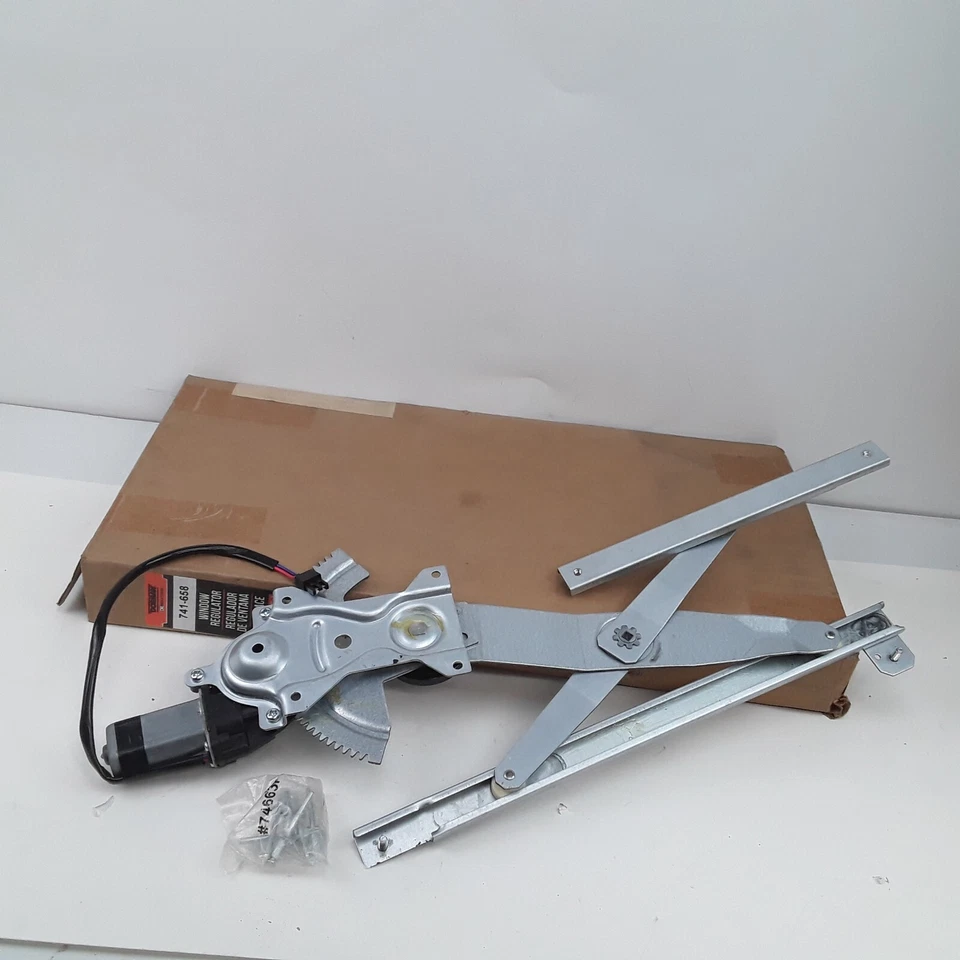 Regulador de ventana delantera derecha Dorman 741-658 y motor para Pontiac/Oldsmobile/Buick Foto 4 de 4