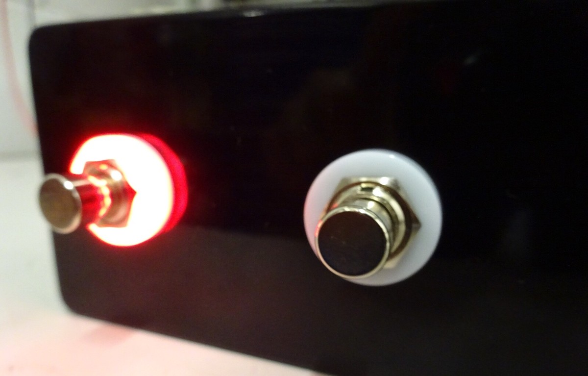 4 Pz Interruttore A Pedale 3PDT Con Anello LED Verde Halo - Foto 11