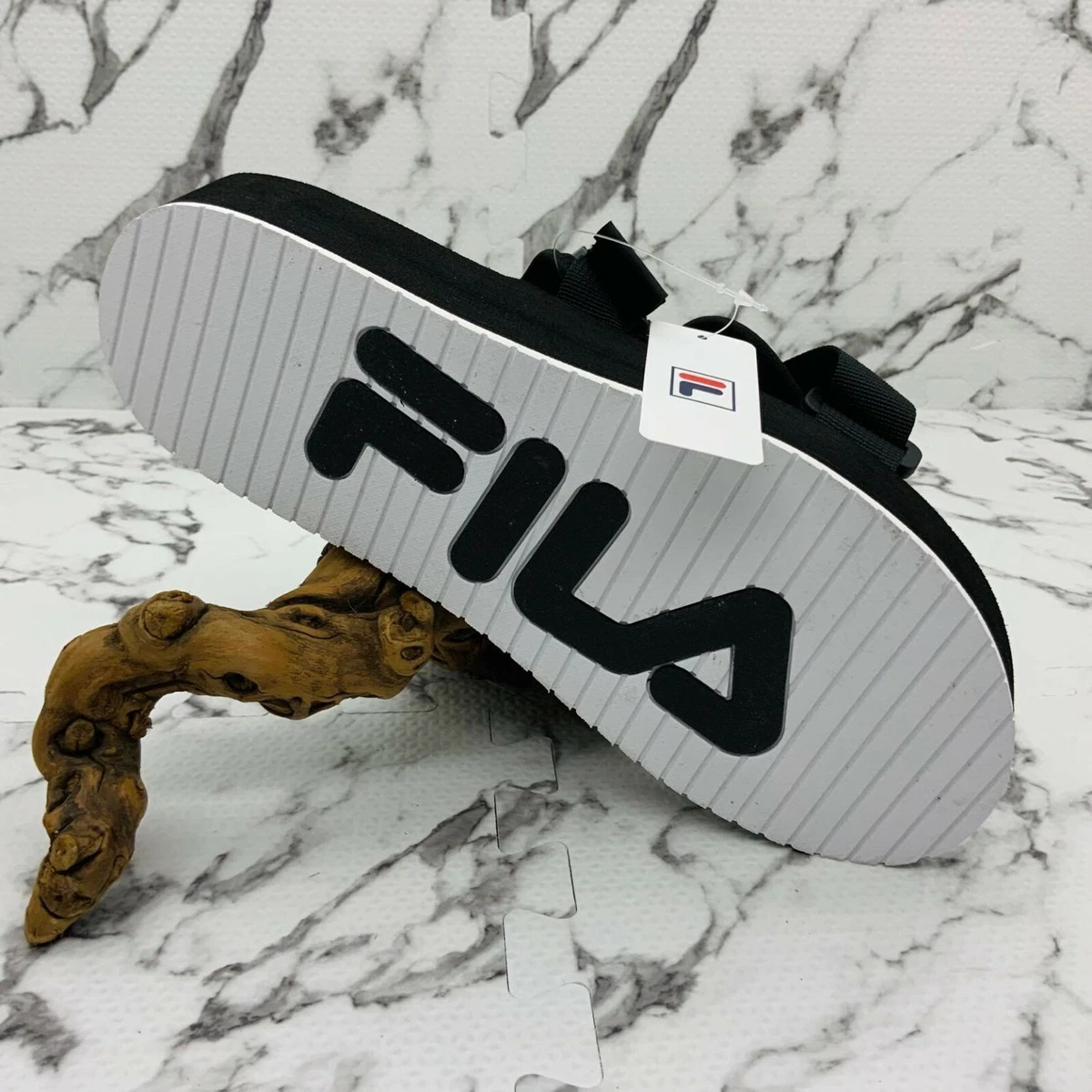 Fila 2024 logo sandals