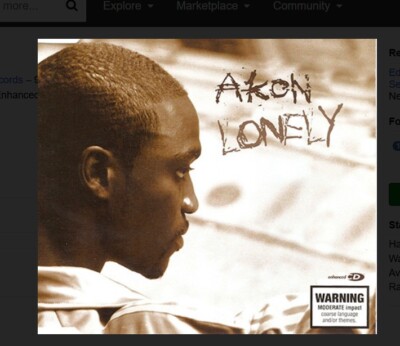 Akon Lonely CD SINGLE AU ONLY RELEASE BRAND NEW