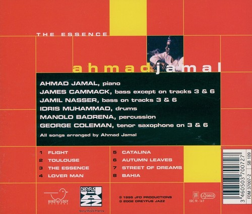 AHMAD JAMAL the essence part one IDRIS MUHAMMAD - Imagen 2 de 2
