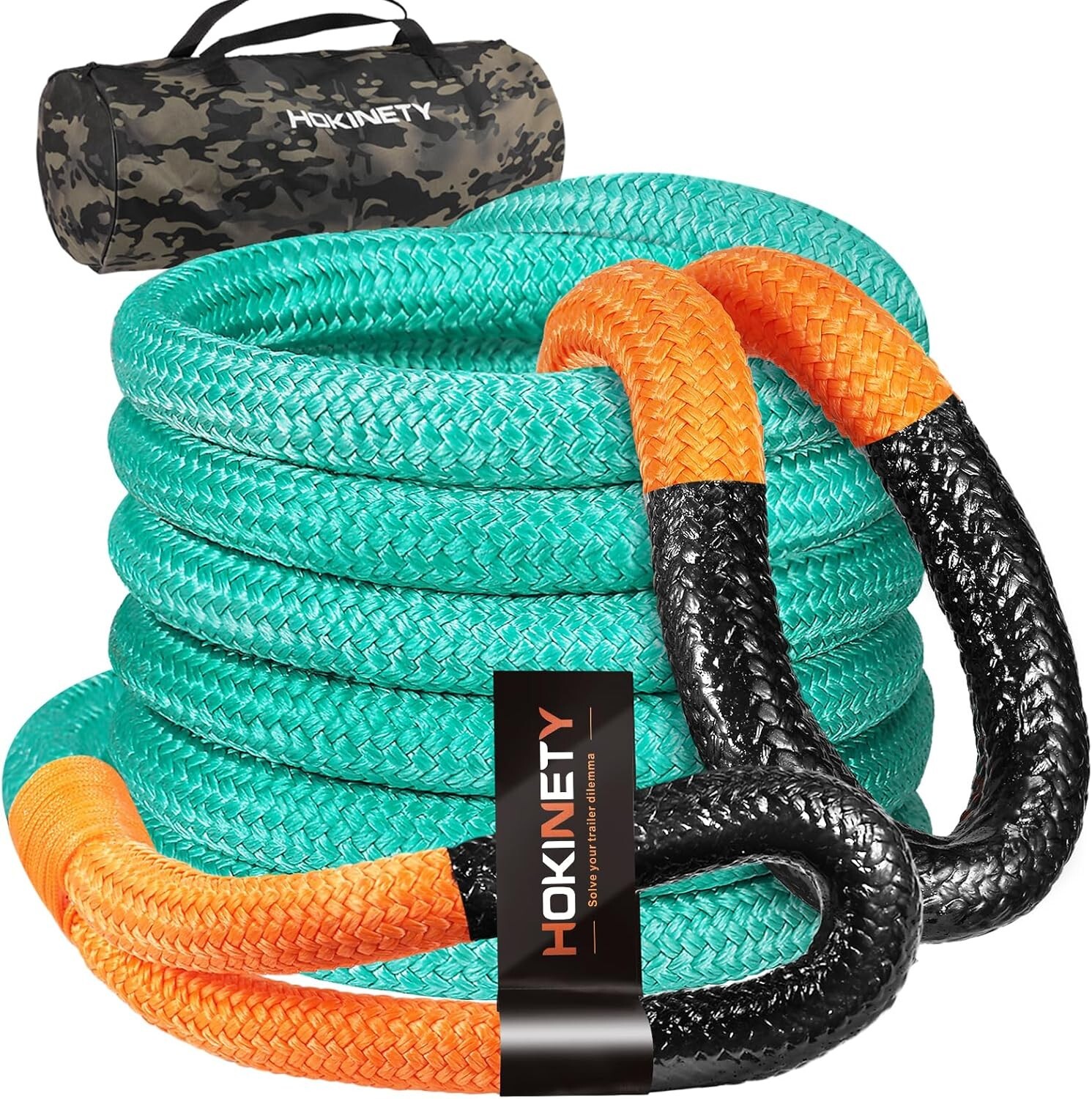 Kinetic Recovery Tow Rope 1-1/8