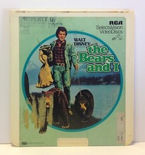 The Bear And I Walt Disney CED Capacitance Electronic Video Disk 1974 RCA