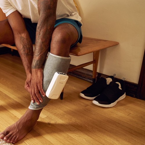 Homedics Compression Calf Massager, Real Relief, Cordless, with Soothing Heat - Picture 6 of 7