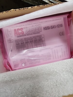 Logosol HSSI-SA1-1210 Digital Servo Amplifier, 18-90VDC, 4x Input 4x Output NEW