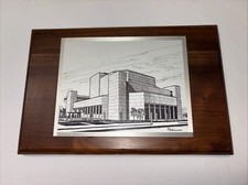 Milwaukee Performing Arts Center Commemorative Plaque 1976 Limited Edition 9/500