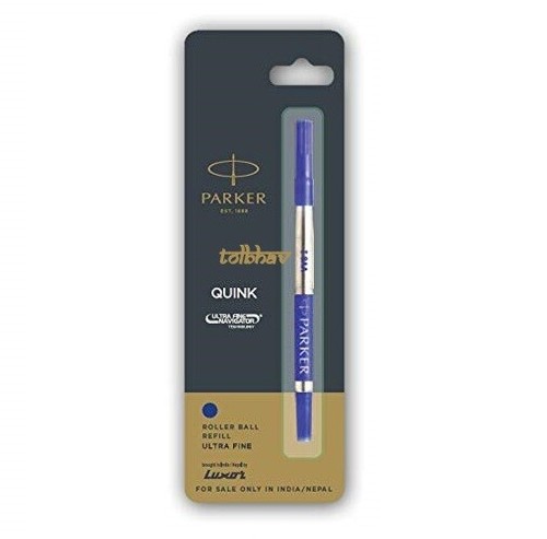 3 X Recharges De Stylo À Bille Parker Frontier En Encre Bleue 0,5 Mm Ultra Fines - Picture 3 of 6